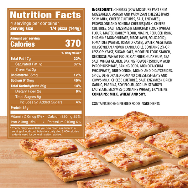 Freschetta Five Cheese Brick Oven Crust Frozen Pizza - Image 5