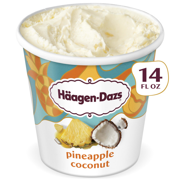 Haagen-Dazs Pineapple Coconut Ice Cream