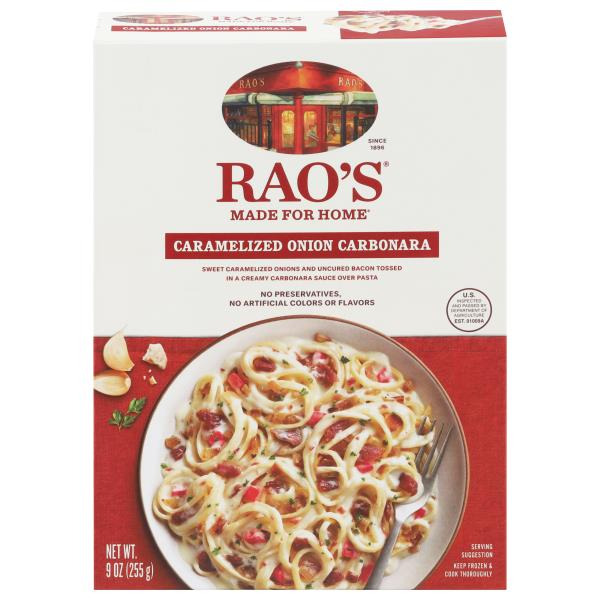 Rao's Carbonara, Caramelized Onion