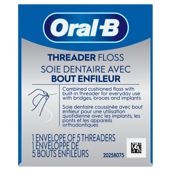 Oral-B Original Glide Pro-Health Threader Dental Floss for Bridges, Braces and Implants - Image 8