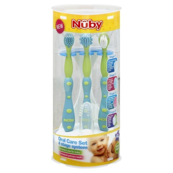 Nûby Oral Care Set, 4 Stage System, 0M+