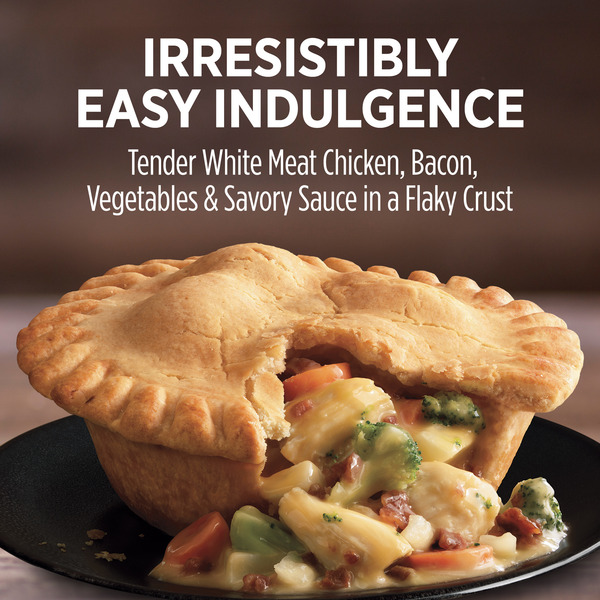 Marie Callender's Cheesy Chicken & Bacon Pot Pie, Frozen Meal - Image 2
