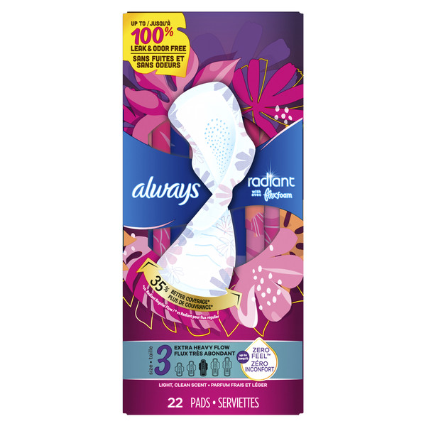 Always Infinity Radiant Extra Heavy Flow Pads - Image 10