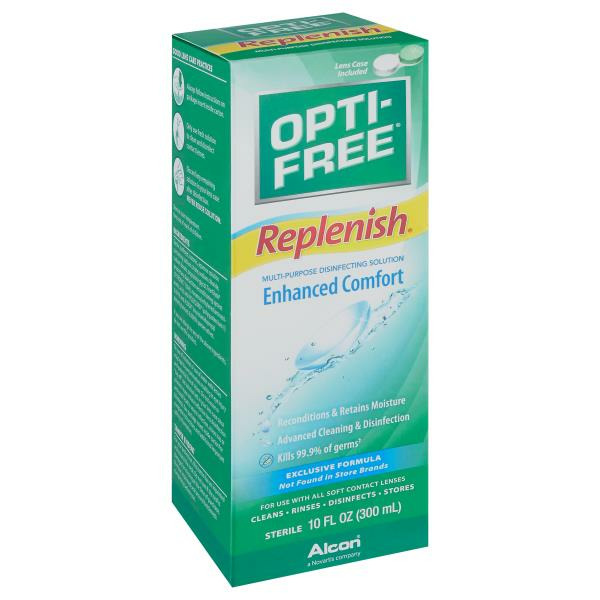 OPTI-FREE Multi-Purpose Disinfecting Solution, Enhanced Comfort