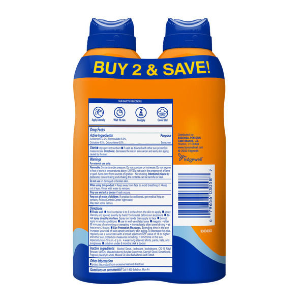 Banana Boat CoolZone Spray, SPF 30, 6 oz, Twin Pack - Image 4