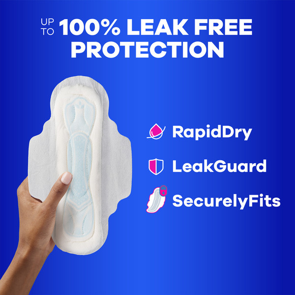 Always Maxi Pads with Wings, Size 2 - Image 2