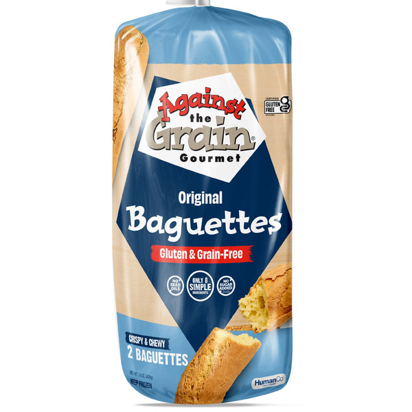 Against The Grain Original Baguettes, Gluten Free, Grain Free, Nut Free - Image 2