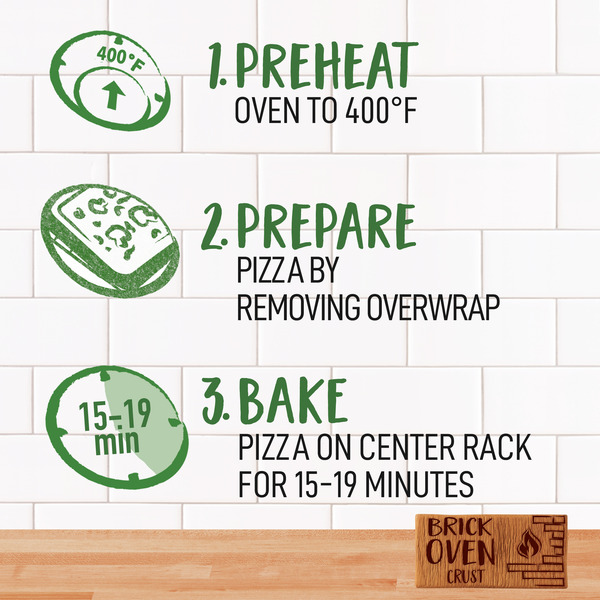 Freschetta Spinach & Roasted Mushroom Brick Oven Crust Frozen Pizza - Image 4