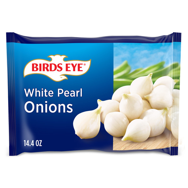 Birds Eye White Pearl Onions, Peeled, Frozen Vegetables