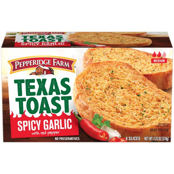 Pepperidge Farm Spicy Garlic with Red Pepper Frozen Bread