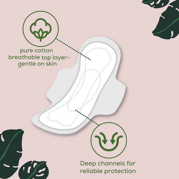 L. Ultra Thin Pads with Wings, Regular - Image 2