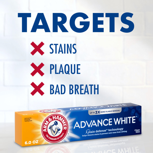 Arm & Hammer Advanced White Extreme Whitening Toothpaste - Image 7
