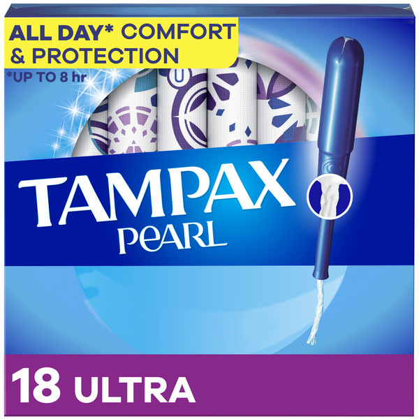 TAMPAX Pearl Tampons Ultra Plastic Unscented