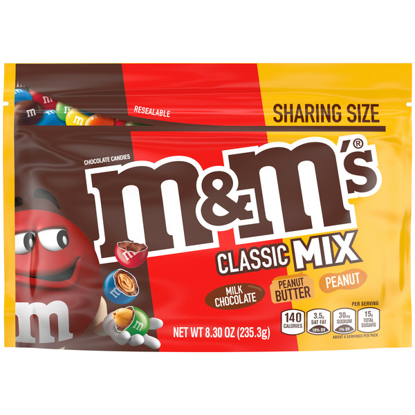 M&M's Classic Mix sharing size