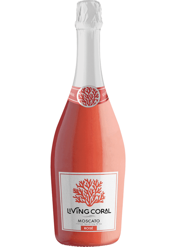 Living Coral Sparkling Moscato Rose