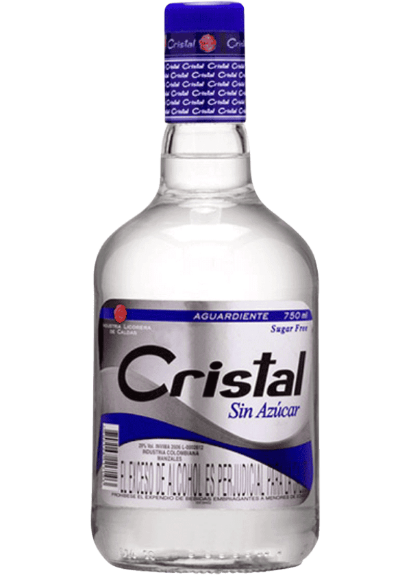 Cristal Aguardiente Sin Azucar