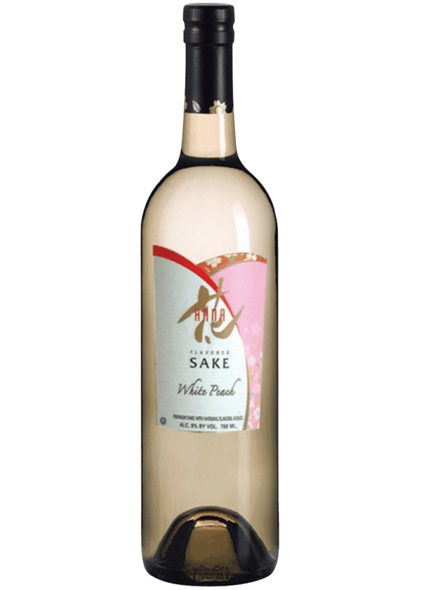 Hana White Peach Sake