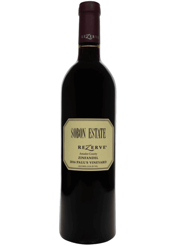 Sobon Estate Zinfandel Paul's Vineyard Reserve