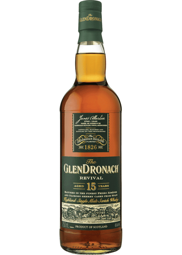 Glendronach 15 Year Revival Single Malt Scotch Whisky