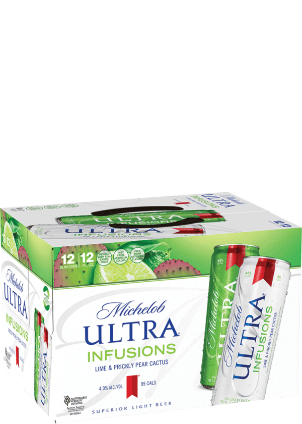 Michelob Ultra Infusions Lime and Prickly Pear Cactus
