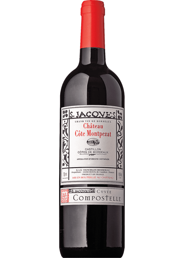 Chateau Cote Montpezat Castillon Cuvee Compostelle Bordeaux, 2016