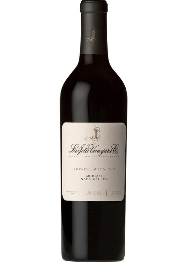 La Jota Merlot Howell Mountain, 2017