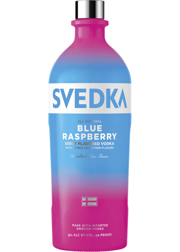 Svedka Vodka Blue Raspberry
