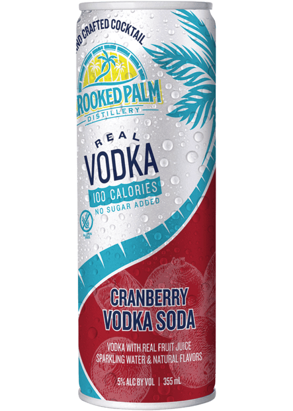 Crooked Palm Cranberry Vodka Soda