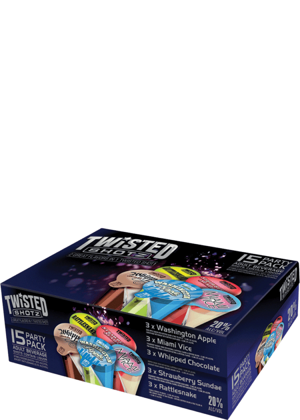 Twisted Shotz Traditional Party Pack