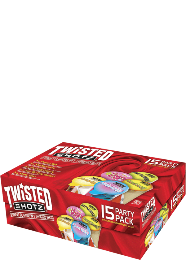 Twisted Shotz Red Party Pack