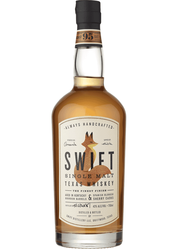 Swift Single Malt Texas Whiskey