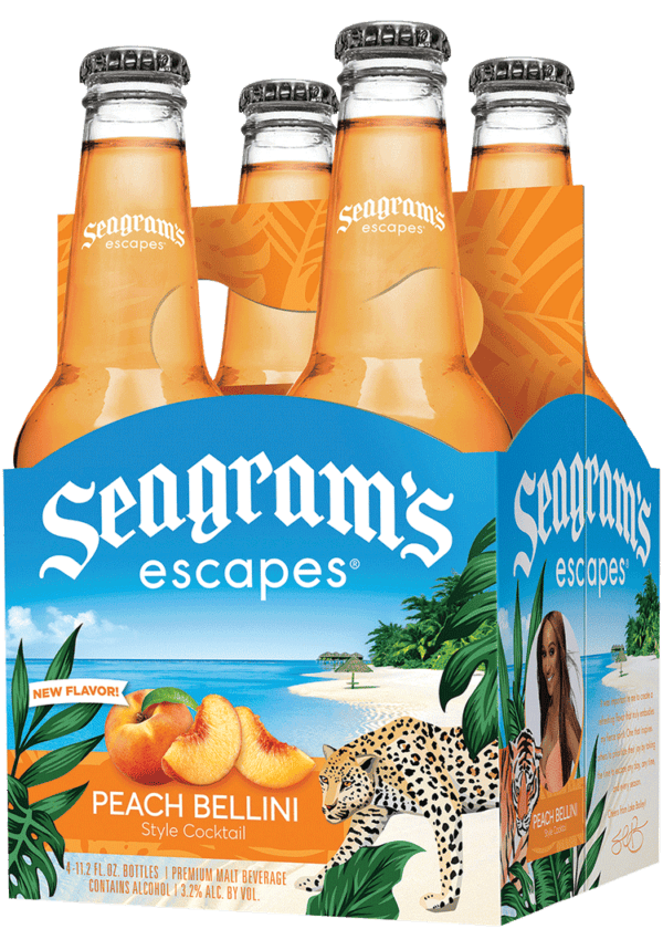 Seagrams Escapes Peach Bellini