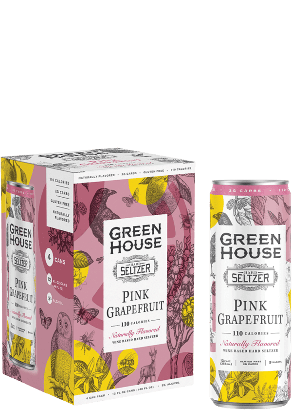 Greenhouse Pink Grapefruit Hard Seltzer