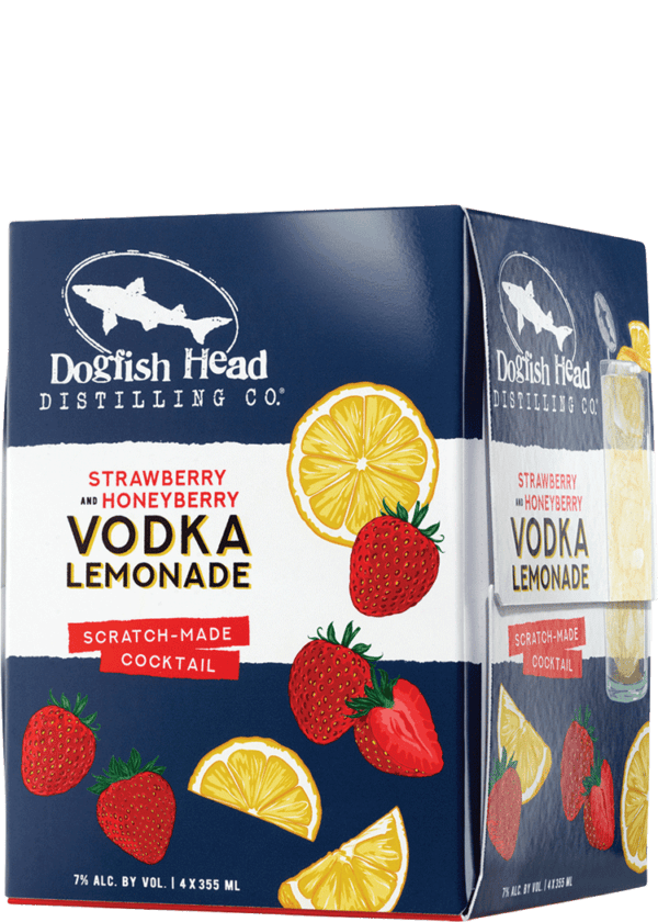 Dogfish Head Strawberry Honey Berry Vodka Lemonade