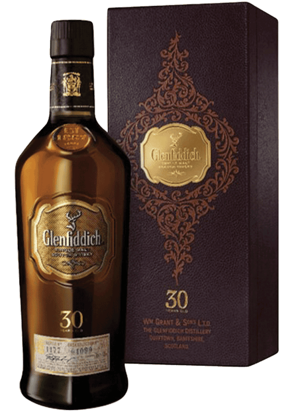 Glenfiddich 30 Year Old Single Malt Scotch Whisky