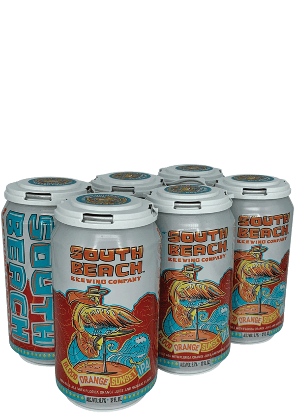 South Beach Blood Orange Sunset