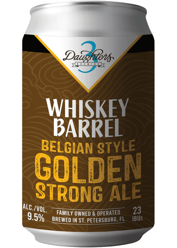 3 Daughters Whiskey Barrel Belgian Style Golden Strong Ale