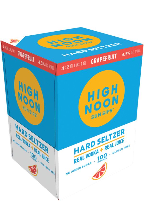 High Noon Hard Seltzer Vodka Grapefruit
