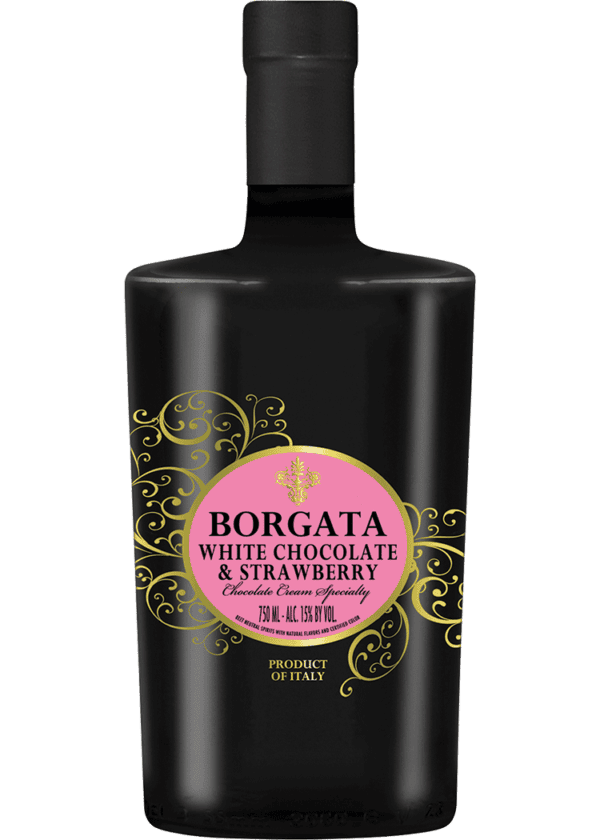 Borgata White Chocolate & Strawberry Liqueur
