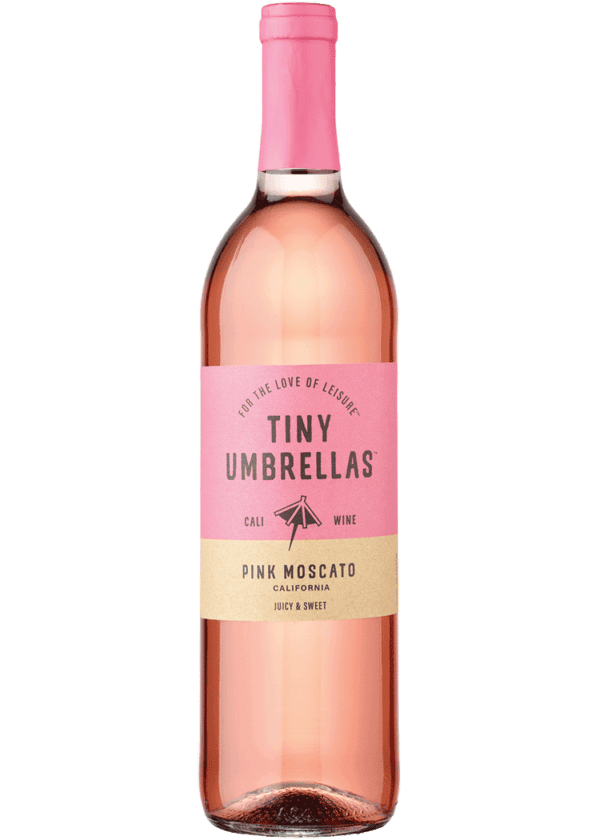 Tiny Umbrellas Pink Moscato