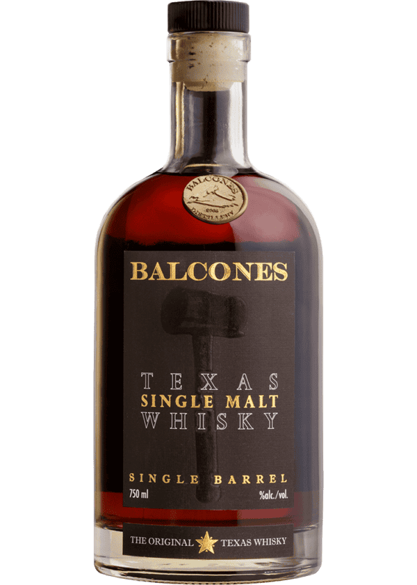 Balcones Single Malt Whiskey Wine Finish Cask Strength Barrel Select