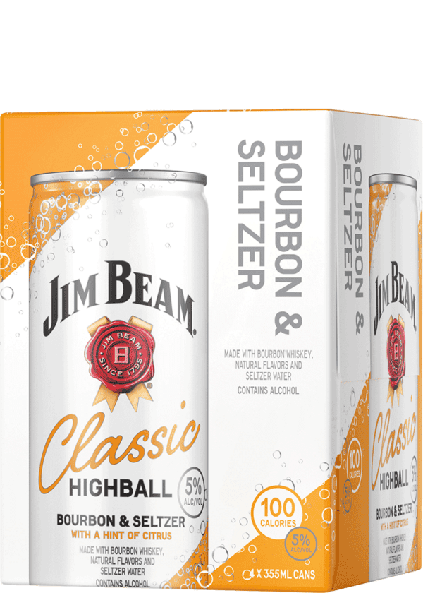 Jim Beam Classic Highball Bourbon Seltzer