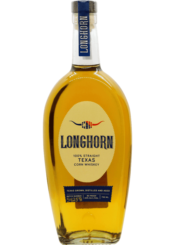 Longhorn 100% Straight Texas Corn Whiskey
