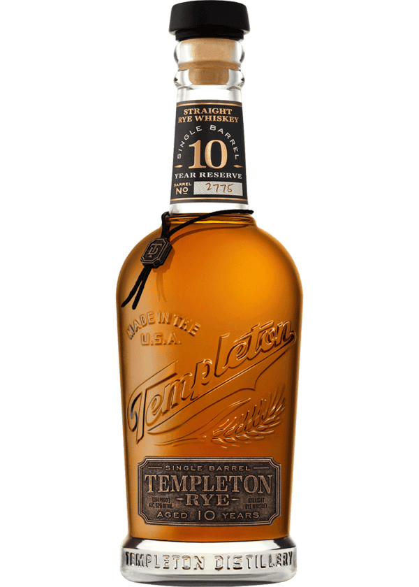 Templeton Rye Whiskey 10 Year