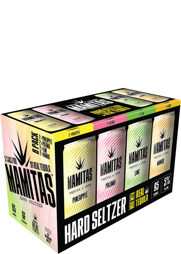 Mamitas Tequila & Soda Hard Seltzer Variety Pack