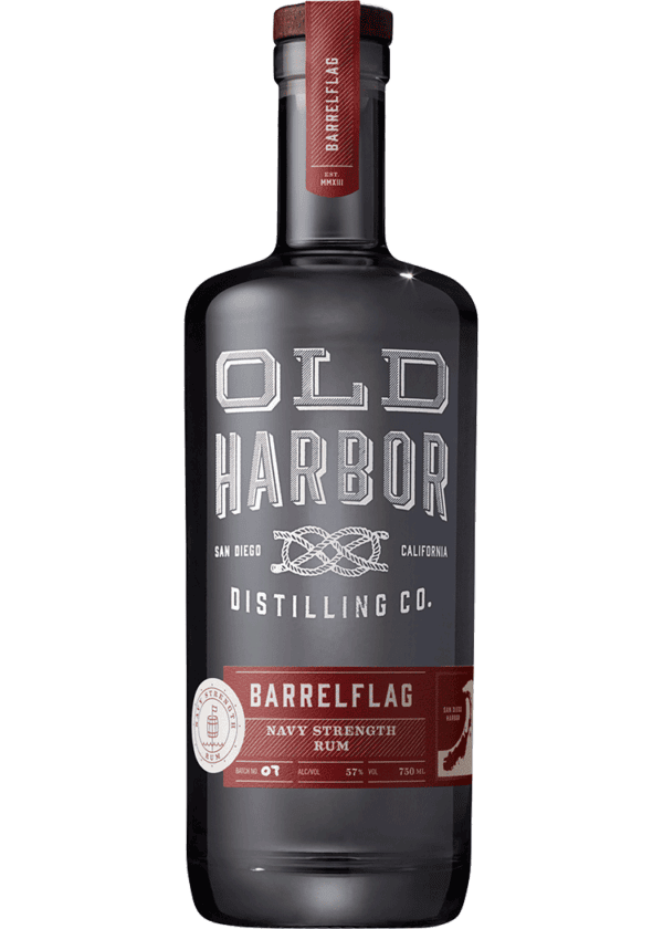 Old Harbor Barrelflag Navy Strength Rum