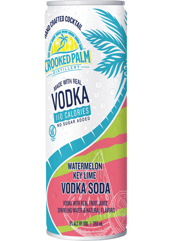 Crooked Palm Wtrmln Lme Vodka Soda