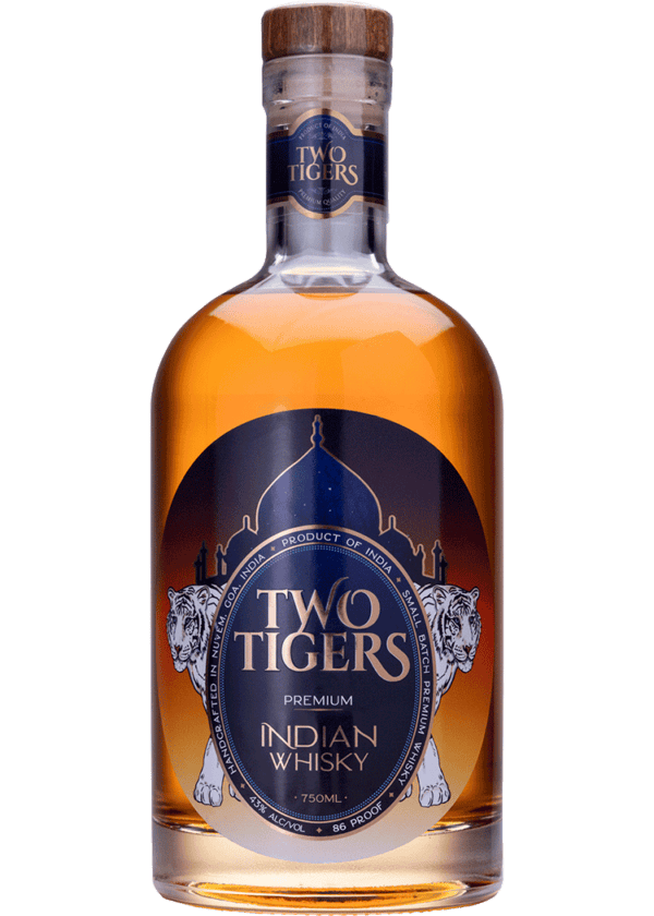 Two Tigers Blended Indian Whisky