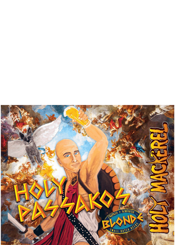 Holy Mackerel Holy Passakos Blonde Ale