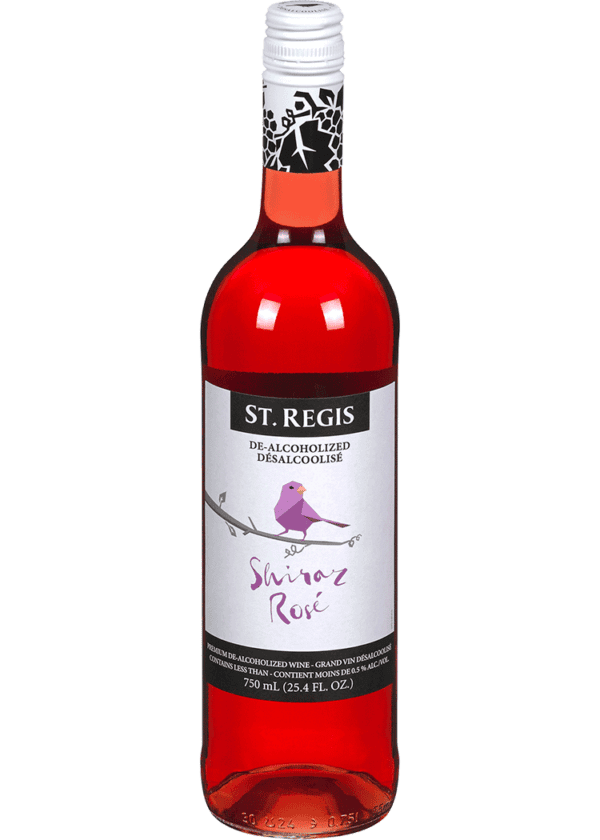 St Regis Shiraz Rose Non-Alcoholic Wine